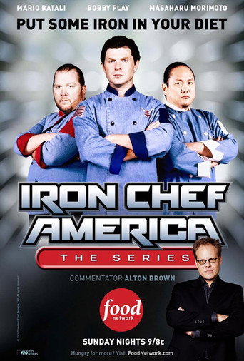Постер фильма «Iron Chef America»