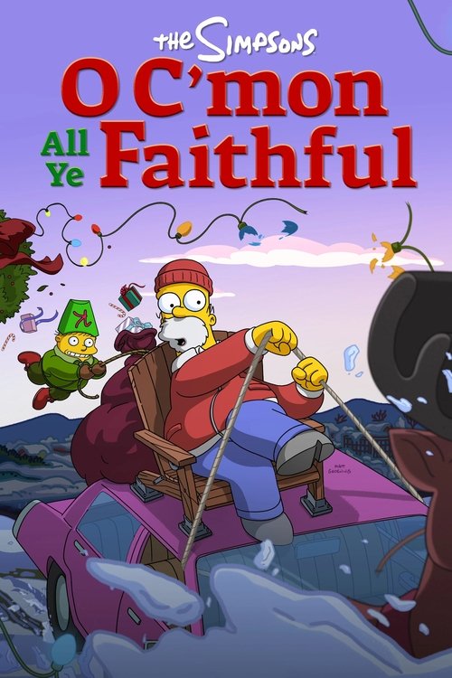 Постер: The Simpsons: O C'mon All Ye Faithful